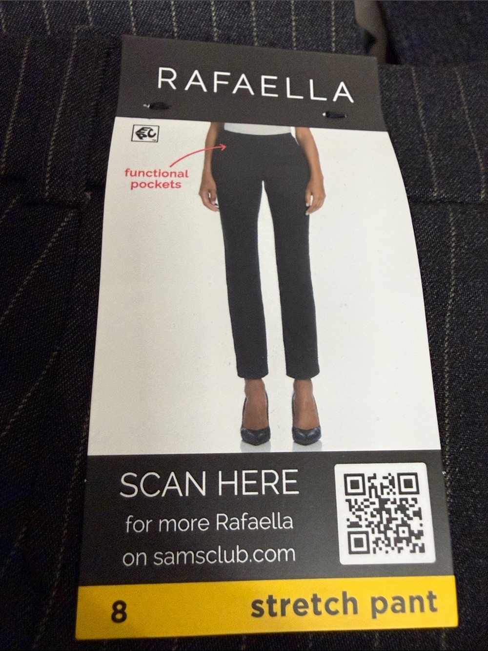 Rafaella Stretch Pants In Graphite